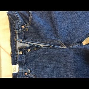 NWT Levi’s 501 Straight Leg Button Fly Jeans